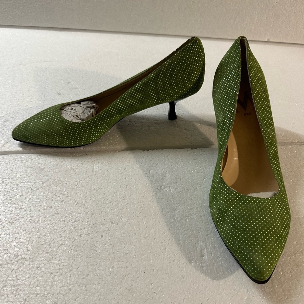 Modern Vice Women's‎ Kitten Heels Pointed-Toe Pumps Comfortable Shoes Size 37.5